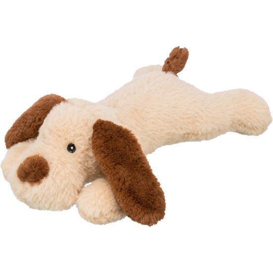TRIXIE Noiseless and Soothing Cuddly Dog Benny Plush for Puppies, Dog Toy, Cuddly Toy, 30 cm, 35959, Brown TRIXIE Noiseless and Soothing Cuddly Dog Benny Plush for Puppies, Dog Toy, Cuddly Toy, 30 cm, 35959, Brown