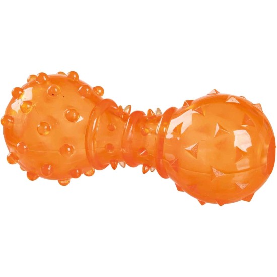 TX-34930 Snack Dumbbell, TPR 12 cm, assorted colors