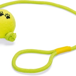Tennis Ball with Rope 6.5 cm 30:15 Tennis Ball with Rope 6.5 cm 30:15