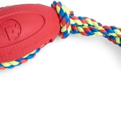 Toyz by Petface Rugby Tugger Dog Toy, Small Toyz by Petface Rugby Tugger Dog Toy, Small