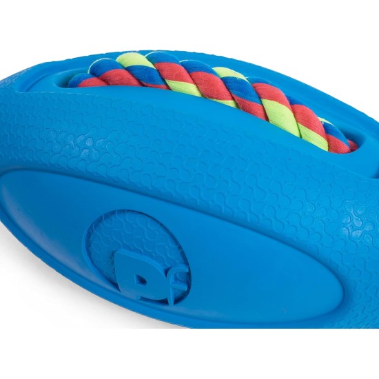Toyz by Petface Rugby Tugger Dog Toy, Small Toyz by Petface Rugby Tugger Dog Toy, Small