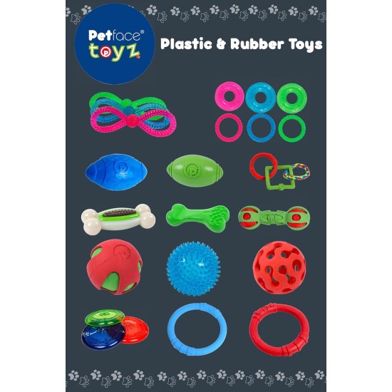 Toyz by Petface Rugby Tugger Dog Toy, Small Toyz by Petface Rugby Tugger Dog Toy, Small