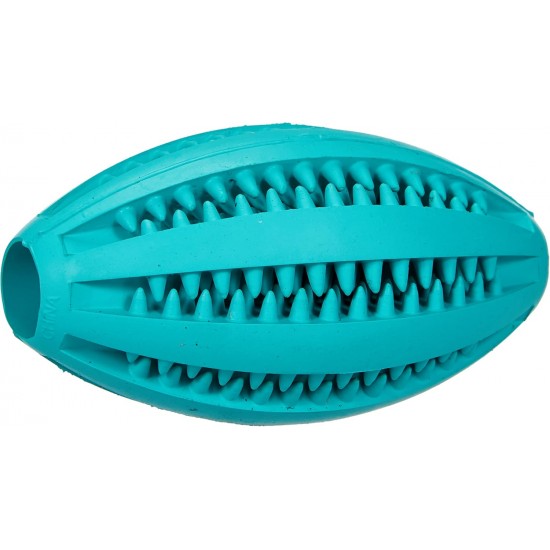 Trixie 3290 Denta Fun Rugby Ball Mint Fresh Natural Rubber 11 cm Trixie 3290 Denta Fun Rugby Ball Mint Fresh Natural Rubber 11 cm