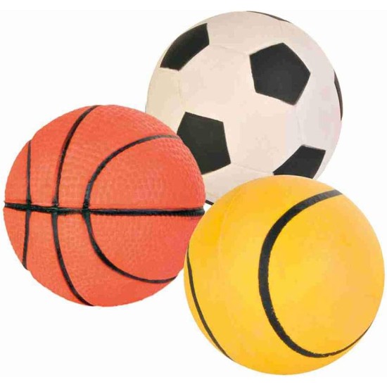 Trixie 3442 Soft Ball, Rubber, Floating, 7 cm Trixie 3442 Soft Ball, Rubber, Floating, 7 cm