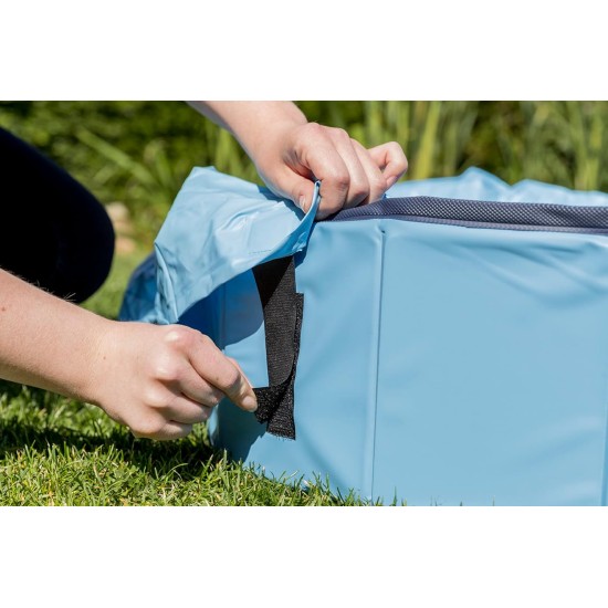 Trixie 39482 dog pool, ø 120 × 30 cm, light blue / blue Trixie 39482 dog pool, ø 120 × 30 cm, light blue / blue