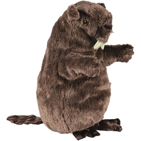 Trixie Animal Sound Plush Beaver Toy Trixie Animal Sound Plush Beaver Toy