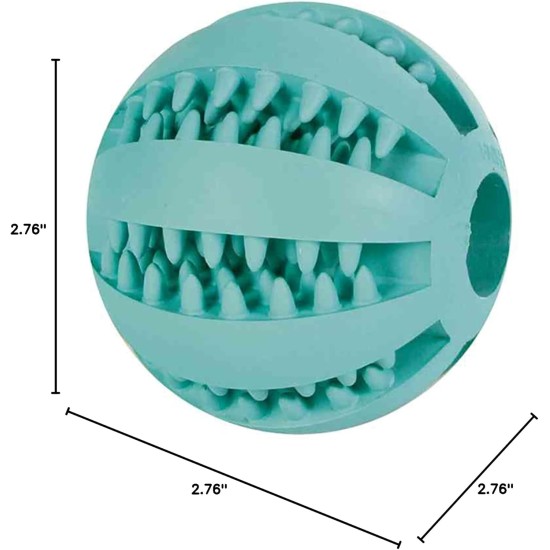Trixie Denta Fun Natural Rubber Mint Flavour Baseball, 5 cm Trixie Denta Fun Natural Rubber Mint Flavour Baseball, 5 cm