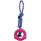 Trixie Denta Fun Playing Rope with Ring for Dog, 41 x 12 cm Trixie Denta Fun Playing Rope with Ring for Dog, 41 x 12 cm
