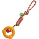 Trixie Denta Fun Playing Rope with Ring for Dog, 41 x 12 cm Trixie Denta Fun Playing Rope with Ring for Dog, 41 x 12 cm