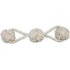 Trixie Denta Fun Playing Rope with Three Woven in Balls for Dog, 37 x 8 cm, Pack of 4