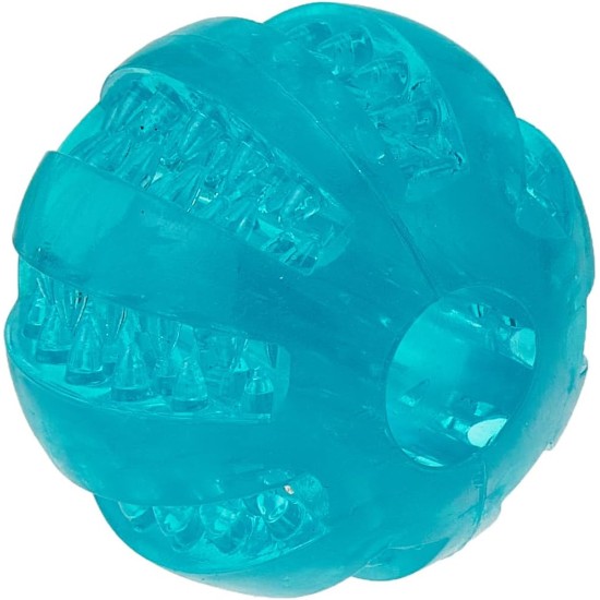 Trixie Denta Fun Thermoplastic Rubber Floatable Ball, 6 cm Trixie Denta Fun Thermoplastic Rubber Floatable Ball, 6 cm