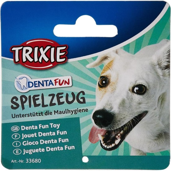 Trixie Denta Fun Thermoplastic Rubber Floatable Ball, 6 cm Trixie Denta Fun Thermoplastic Rubber Floatable Ball, 6 cm