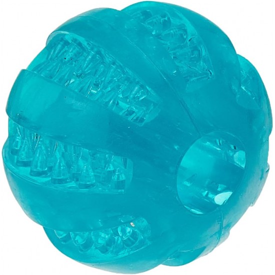 Trixie Denta Fun Thermoplastic Rubber Floatable Ball, 6 cm Trixie Denta Fun Thermoplastic Rubber Floatable Ball, 6 cm