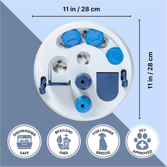 Trixie Dog Activity Flip Board XXL Plastic Diameter 28 cm Trixie Dog Activity Flip Board XXL Plastic Diameter 28 cm