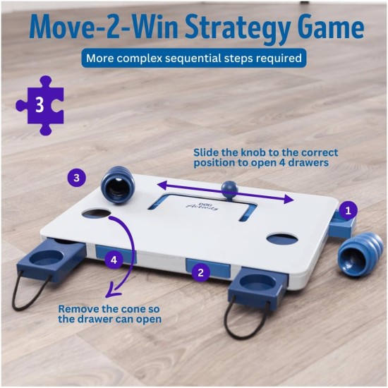 Trixie Dog Activity Strategy Game, assorted colours Trixie Dog Activity Strategy Game, assorted colours