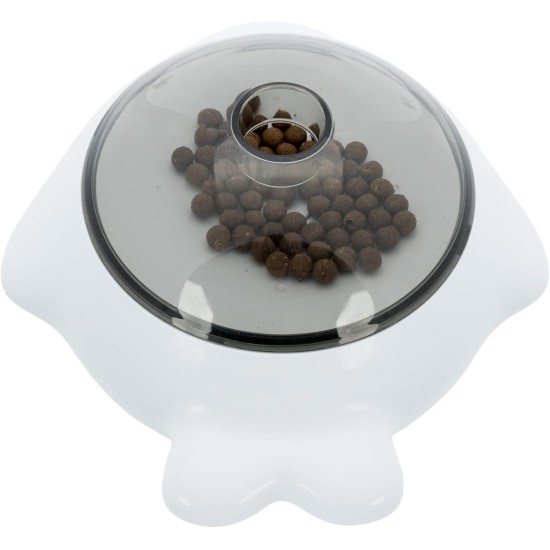 Trixie Dog Snack Popper, Interactive Treat Dispenser for Cats and Dogs, White Trixie Dog Snack Popper, Interactive Treat Dispenser for Cats and Dogs, White