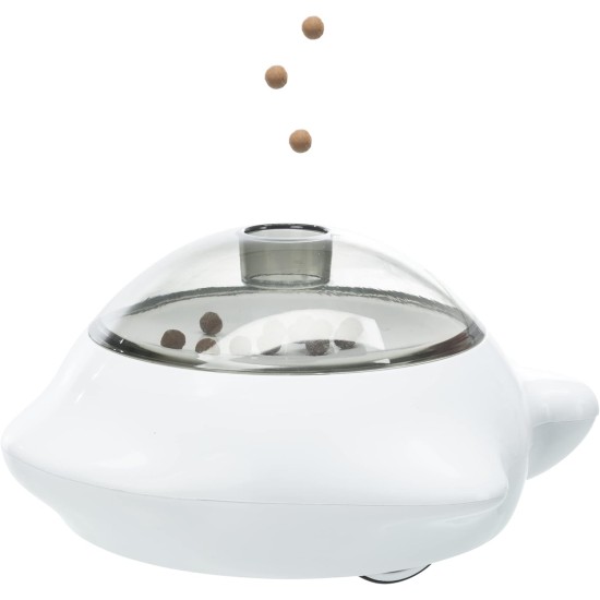 Trixie Dog Snack Popper, Interactive Treat Dispenser for Cats and Dogs, White Trixie Dog Snack Popper, Interactive Treat Dispenser for Cats and Dogs, White