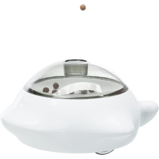 Trixie Dog Snack Popper, Interactive Treat Dispenser for Cats and Dogs, White Trixie Dog Snack Popper, Interactive Treat Dispenser for Cats and Dogs, White