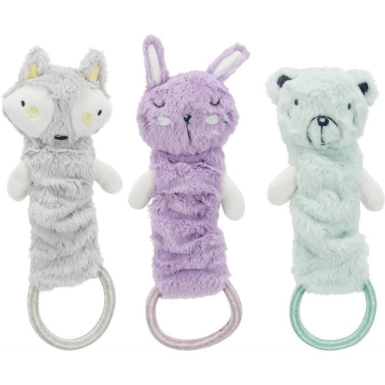 Trixie Plush Toys and Fabrics Junior Toy Pendant, 33 cm, Various Trixie Plush Toys and Fabrics Junior Toy Pendant, 33 cm, Various