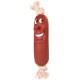 Trixie Sausages on a Rope Snack Toy, 11 cm, Pack of 4 Trixie Sausages on a Rope Snack Toy, 11 cm, Pack of 4