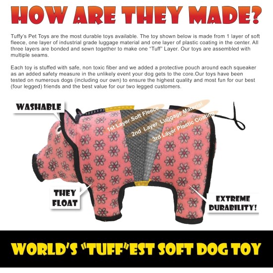 Tuffy 's Mega Odd Ball Chain Link Dog Toy Tuffy 's Mega Odd Ball Chain Link Dog Toy