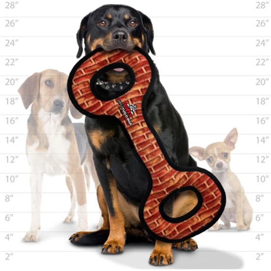 Tuffy 's Mega Odd Ball Chain Link Dog Toy Tuffy 's Mega Odd Ball Chain Link Dog Toy