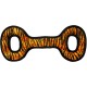 Tuffy 's Mega Odd Ball Chain Link Dog Toy Tuffy 's Mega Odd Ball Chain Link Dog Toy