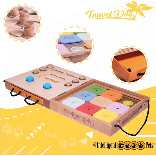 Turtle - My Intelligent Dogs Interaktives Hundespielzeug aus Holz Hundespielzeug für Hunde Hundespielzeug kleine und große Hunde Hunde Spielzeug Turtle - My Intelligent Dogs Interaktives Hundespielzeug aus Holz Hundespielzeug für Hunde Hundespielzeug kleine und große Hunde Hunde Spielzeug