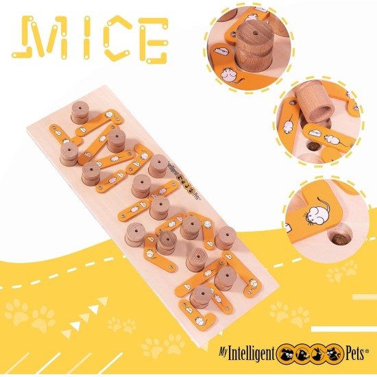 Turtle - My Intelligent Dogs Interaktives Hundespielzeug aus Holz Hundespielzeug für Hunde Hundespielzeug kleine und große Hunde Hunde Spielzeug Turtle - My Intelligent Dogs Interaktives Hundespielzeug aus Holz Hundespielzeug für Hunde Hundespielzeug kleine und große Hunde Hunde Spielzeug