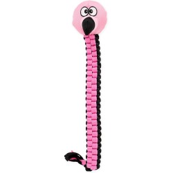 Tyrol Jungle Rope Flaming Dog Toy, 40 cm, Pink