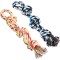 UPSKY 2 Pack Puppy Teeth Grinding Toys, Almost Indestructible, Teeth Cleaning Products, Prevents Boredom and Relieves Stress UPSKY 2 Pack Puppy Teeth Grinding Toys, Almost Indestructible, Teeth Cleaning Products, Prevents Boredom and Relieves Stress