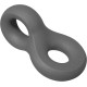Ubbi Durable Natural Rubber Chew Toy for Medium to Large Dog Breeds - Charcoal Ubbi Durable Natural Rubber Chew Toy for Medium to Large Dog Breeds - Charcoal