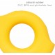 Ubbi Interactive Kibbler Dispensing Dog Toy, for Medium to Large Dog Breeds, Durable Natural Rubber, Yellow Ubbi Interactive Kibbler Dispensing Dog Toy, for Medium to Large Dog Breeds, Durable Natural Rubber, Yellow