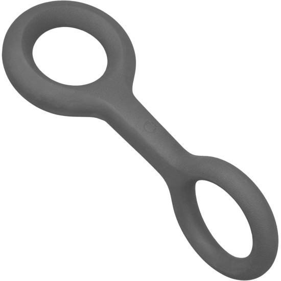 Ubbi Tuggle Dog Toy, Durable Rubber with Ergonomic Grip, for Medium to Large Dog Breeds, Charcoal Ubbi Tuggle Dog Toy, Durable Rubber with Ergonomic Grip, for Medium to Large Dog Breeds, Charcoal