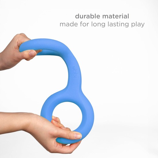 Ubbi Tuggle Dog Toy, Durable Rubber with Ergonomic Grip, for Medium to Large Dog Breeds, Charcoal Ubbi Tuggle Dog Toy, Durable Rubber with Ergonomic Grip, for Medium to Large Dog Breeds, Charcoal