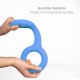 Ubbi Tuggle Dog Toy, Durable Rubber with Ergonomic Grip, for Medium to Large Dog Breeds, Charcoal Ubbi Tuggle Dog Toy, Durable Rubber with Ergonomic Grip, for Medium to Large Dog Breeds, Charcoal