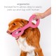 Ubbi Tuggle Dog Toy, Durable Rubber with Ergonomic Grip, for Medium to Large Dog Breeds, Charcoal Ubbi Tuggle Dog Toy, Durable Rubber with Ergonomic Grip, for Medium to Large Dog Breeds, Charcoal