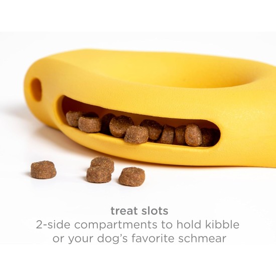 Ubbi Tuggle Dog Toy, Durable Rubber with Ergonomic Grip, for Medium to Large Dog Breeds, Charcoal Ubbi Tuggle Dog Toy, Durable Rubber with Ergonomic Grip, for Medium to Large Dog Breeds, Charcoal