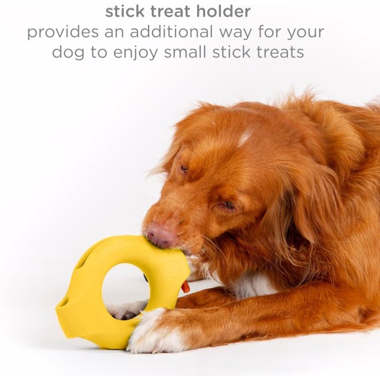 Ubbi Tuggle Dog Toy, Durable Rubber with Ergonomic Grip, for Medium to Large Dog Breeds, Charcoal Ubbi Tuggle Dog Toy, Durable Rubber with Ergonomic Grip, for Medium to Large Dog Breeds, Charcoal