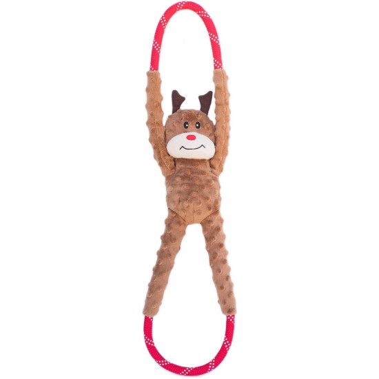 Unbekannt Animal World ZP679 RopeTugz Reindeer Dog Toy Unbekannt Animal World ZP679 RopeTugz Reindeer Dog Toy