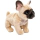 Uni-Toys - French Bulldog (Beige) with Lead - 27 cm (Length) - Plush Dog, Great Dane Pet - Plush Toy, Cuddly Toy Uni-Toys - French Bulldog (Beige) with Lead - 27 cm (Length) - Plush Dog, Great Dane Pet - Plush Toy, Cuddly Toy