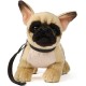 Uni-Toys - French Bulldog (Beige) with Lead - 27 cm (Length) - Plush Dog, Great Dane Pet - Plush Toy, Cuddly Toy Uni-Toys - French Bulldog (Beige) with Lead - 27 cm (Length) - Plush Dog, Great Dane Pet - Plush Toy, Cuddly Toy