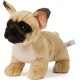 Uni-Toys - French Bulldog (Beige) with Lead - 27 cm (Length) - Plush Dog, Great Dane Pet - Plush Toy, Cuddly Toy Uni-Toys - French Bulldog (Beige) with Lead - 27 cm (Length) - Plush Dog, Great Dane Pet - Plush Toy, Cuddly Toy