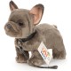 Uni-Toys - French Bulldog (Beige) with Lead - 27 cm (Length) - Plush Dog, Great Dane Pet - Plush Toy, Cuddly Toy Uni-Toys - French Bulldog (Beige) with Lead - 27 cm (Length) - Plush Dog, Great Dane Pet - Plush Toy, Cuddly Toy