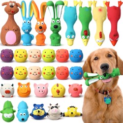 Vertintong Squeaky Dog Toy, Latex Puppy Toy, Funny Animal Squeaky Toy, Soft Chew Toy for Small, Medium and Large Pets, Interactive Play, Fetch Vertintong Squeaky Dog Toy, Latex Puppy Toy, Funny Animal Squeaky Toy, Soft Chew Toy for Small, Medium and Large Pets, Interactive Play, Fetch