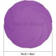Vivifying Dog Frisbee, Set of 2, 18-cm Dog Frisbee Made of Natural Rubber for Land and Water Vivifying Dog Frisbee, Set of 2, 18-cm Dog Frisbee Made of Natural Rubber for Land and Water
