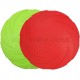 Vivifying Dog Frisbee, Set of 2, 18-cm Dog Frisbee Made of Natural Rubber for Land and Water Vivifying Dog Frisbee, Set of 2, 18-cm Dog Frisbee Made of Natural Rubber for Land and Water