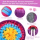 Vivifying Sniffing Rug for Dogs, Interactive Sniffing Rug Dog, Washable Intelligence Toy for Small and Medium Dogs (Pink/Yellow) Vivifying Sniffing Rug for Dogs, Interactive Sniffing Rug Dog, Washable Intelligence Toy for Small and Medium Dogs (Pink/Yellow)