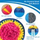 Vivifying Sniffing Rug for Dogs, Interactive Sniffing Rug Dog, Washable Intelligence Toy for Small and Medium Dogs (Pink/Yellow) Vivifying Sniffing Rug for Dogs, Interactive Sniffing Rug Dog, Washable Intelligence Toy for Small and Medium Dogs (Pink/Yellow)