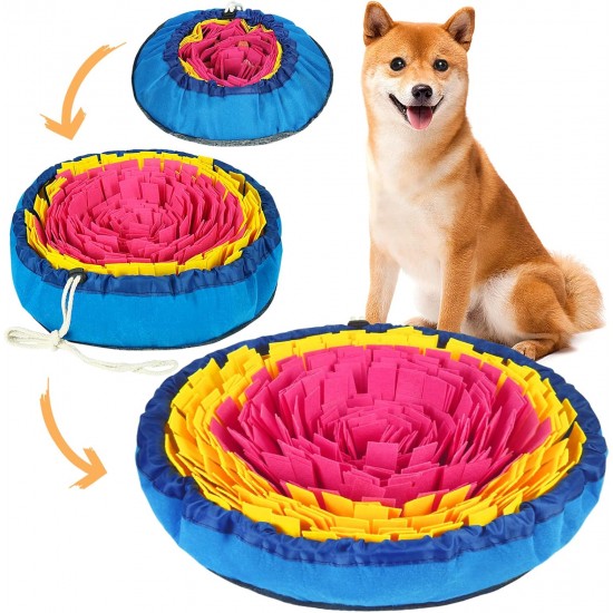 Vivifying Snuffle Rug for Dogs, Durable Dog Toy Large Dogs, Washable Interactive Toy, Sniffing Rug for Large Dogs and Puppies (Yellow/Purple) Vivifying Snuffle Rug for Dogs, Durable Dog Toy Large Dogs, Washable Interactive Toy, Sniffing Rug for Large Dogs and Puppies (Yellow/Purple)